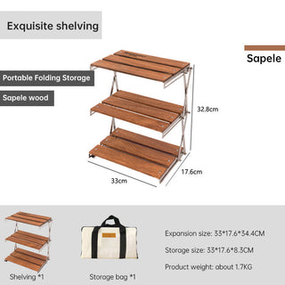 Mountaineering Portable Outdoor Camping Rack