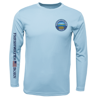Texas Freshwater Born Kraken Men's Long Sleeve UPF 50+ Dry-Fit Shirt