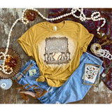 Women's Baseball Mom Bleached Shirt