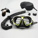 Black yellow frame set 4pcs