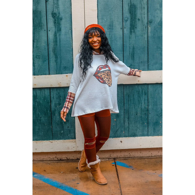 Women's Tongue Out for Rolling Stones Hoodie in White