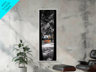 Camper Life, Rustic Travel Decor, Canvas Print,