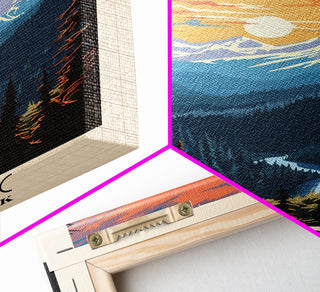 Olympic National Park Washington Travel Art