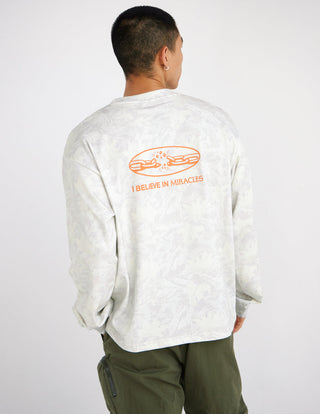 I Believe in Miracles Camo Heavyweight Tee