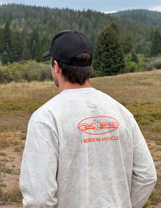I Believe in Miracles Camo Heavyweight Tee