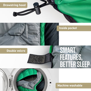 XXL Sleeping Bag lightweight water repellent camping gear