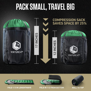 XXL Sleeping Bag for men and women outdoor camping