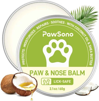 Lick-Safe Dog Paw & Nose Balm with Coconut Oil
