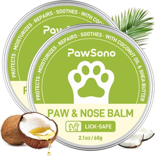 Lick-Safe Dog Paw & Nose Balm with Coconut Oil