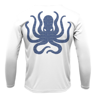 Texas Freshwater Born Kraken Men's Long Sleeve UPF 50+ Dry-Fit Shirt
