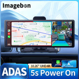 10.26" 4K ADAS Wireless CarPlay & Android Auto