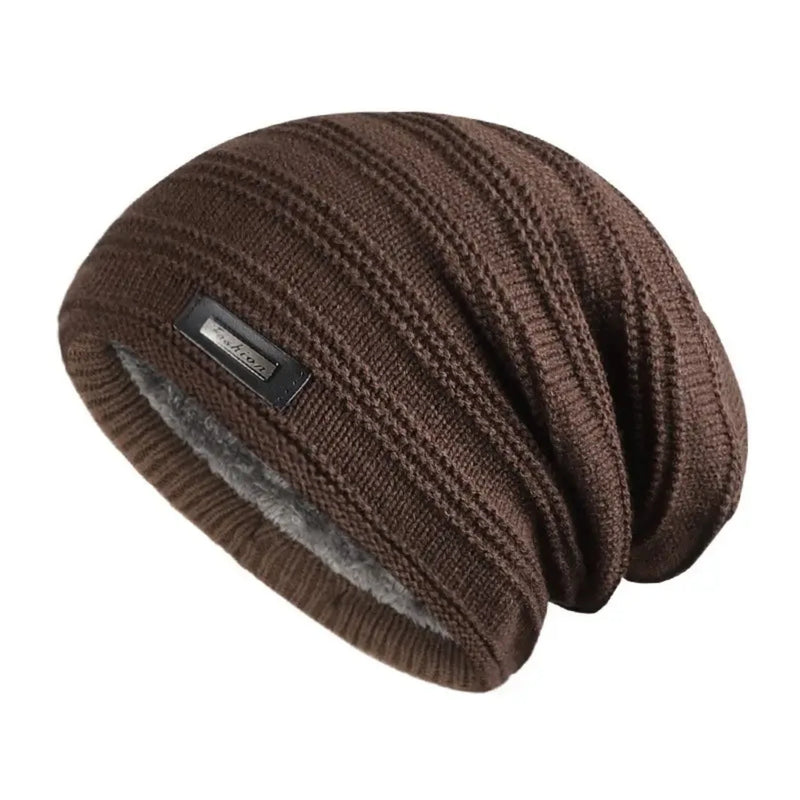 Men's Winter Warm Fleece Knitted Hat