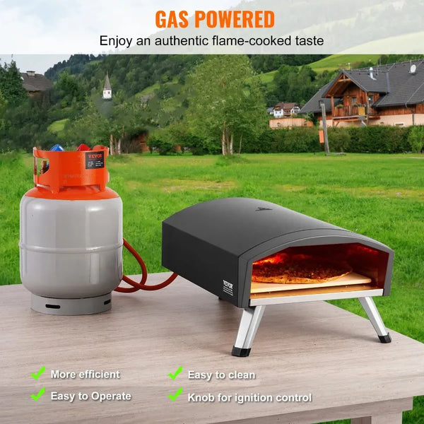 12" Gas Pizza Oven