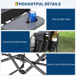 Heavy Duty Oversized Camping Chairs (400lb)