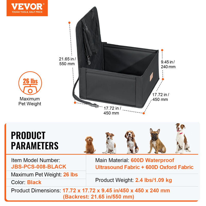 Waterproof Dog Booster Seats