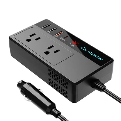 200W Car Inverter DC 12V To 110V AC
