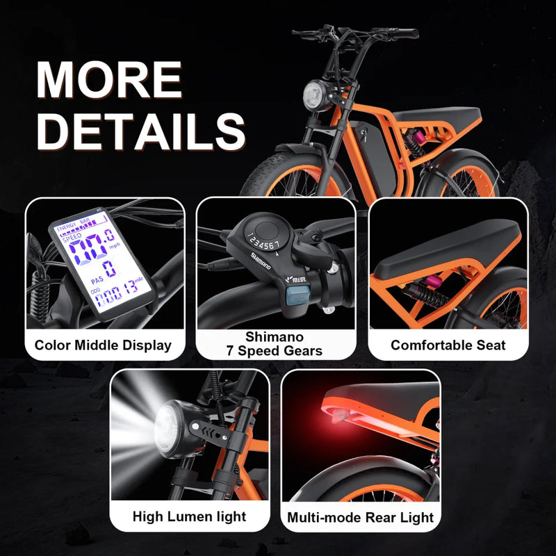 Electric Mountain Bike for Adults