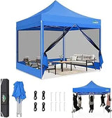 10x10 Heavy Duty Pop up Canopy with Sidewalls