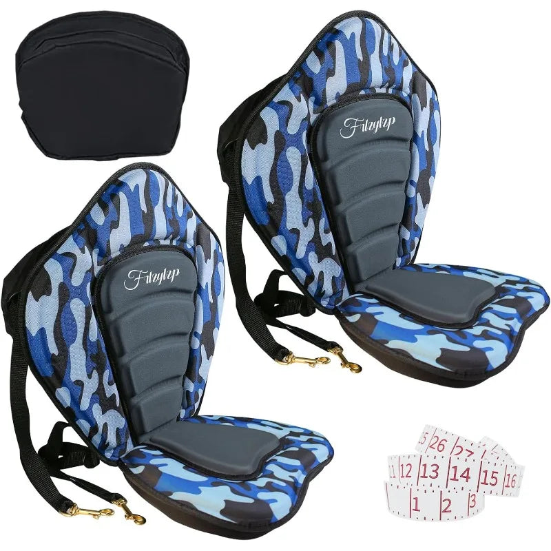 Kayak Seats - Premium Shockproof Seats with Back Support