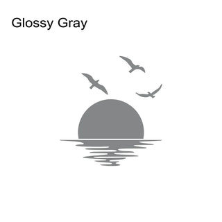 Sea Sunrise Stickers