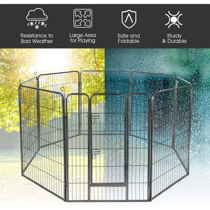 Metal Dog Playpen 40-inch (16 Panels)