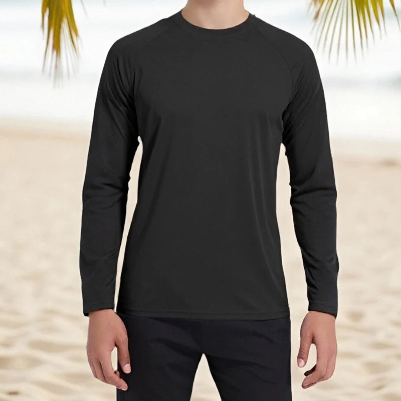 Men s Performance Long Sleeve T-shirts - UPF 50