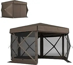 12' x 12' Hexagonal Pop-Up Gazebo Tent