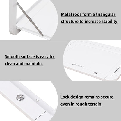 Foldable RV Wall-Mounted Table