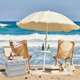 Storage Container Functions as: Picnic Table, Ice Cooling Feature and Parking Warning Sign