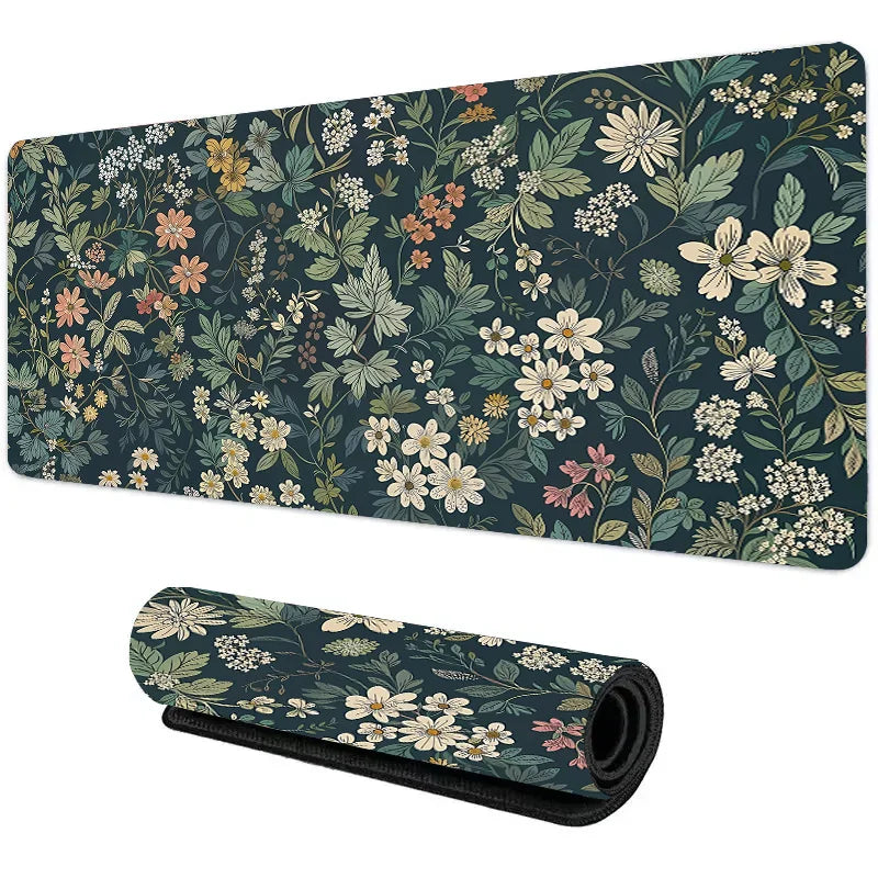 Botanical Floral Mouse Pads (10 Floral Colors Available)
