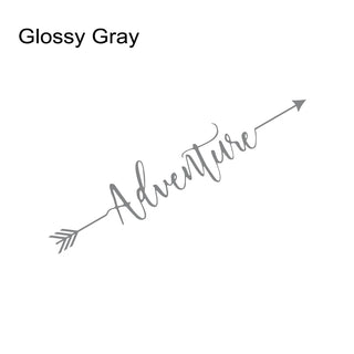 Mountain Adventure Arrow Vinyl Sticker