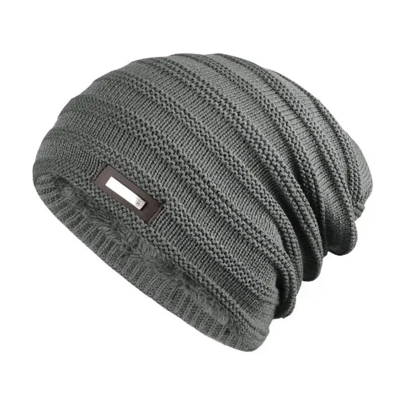 Men's Winter Warm Fleece Knitted Hat