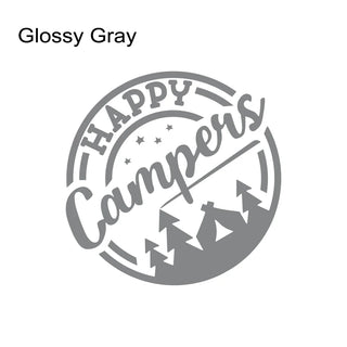 Happy Campers Vinyl Sticker