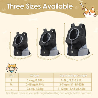 Double Shoulder Portable Outdoor Pet Carrier