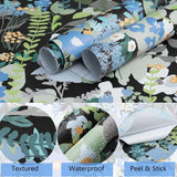 Vintage Flower Peel and Stick Wallpaper