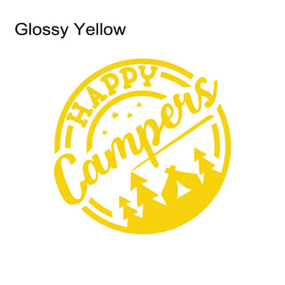 Happy Campers Vinyl Sticker
