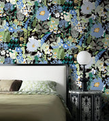 Vintage Flower Peel and Stick Wallpaper