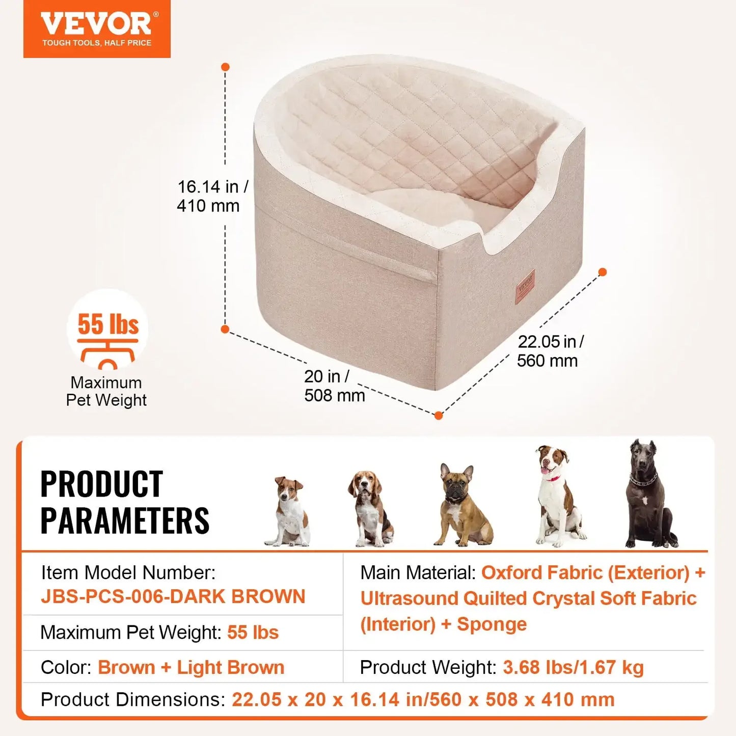Dog Booster Car Seat