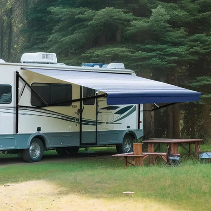 13' (12.2 fabric) RV Electric Awning Complete Kit