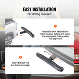 Hitch Step for 2 Inch Receiver Steel Construction