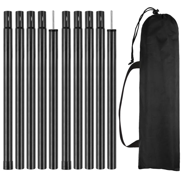 Set of 2 Telescoping Tarp Poles