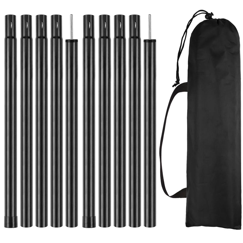 Set of 2 Telescoping Tarp Poles