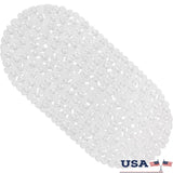 Non-Slip Pebbles Bath Mat with Suction Cups
