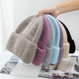 Fashion Warm Cashmere Wool Skullies