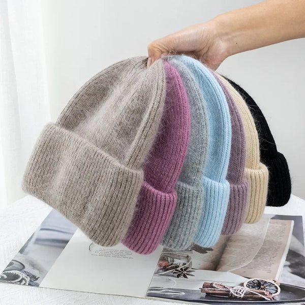 Fashion Warm Cashmere Wool Skullies