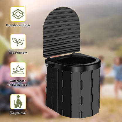 Pop up Privacy Tent with Portable Toilet, Shower, Changing Room