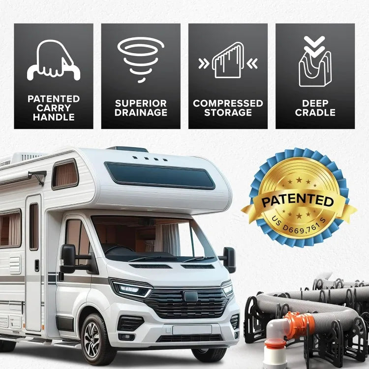 20-Ft RV Sewer Hose Support