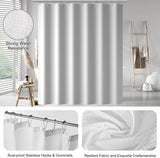 24PCS White Bathroom Set