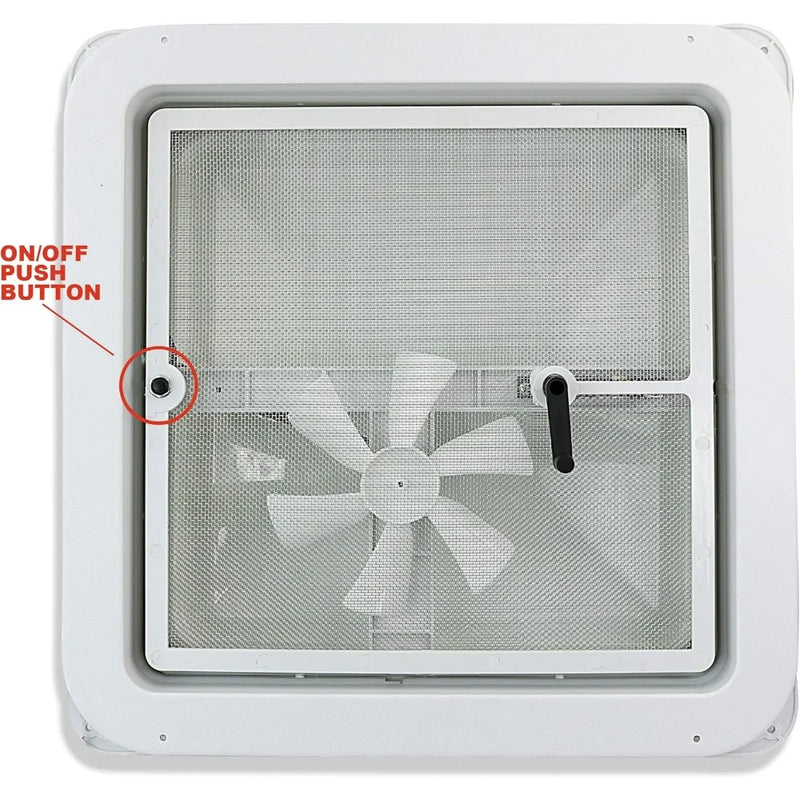 14" RV trailer Roof vent w/Fan