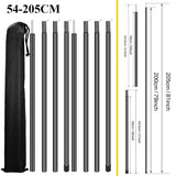 Set of 2 Telescoping Tarp Poles